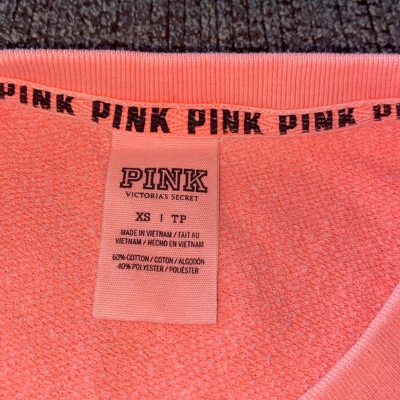 PINK VICTORIA SECRETS Long Sleeve Top Good Condition - Picture 1 of 3